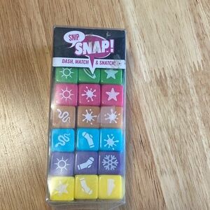 Snip Snap! Multicolor Dice Game Set